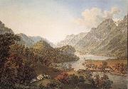 Gabriel Lory Pere, Gone out of THE Aar of the Lake of Brienz